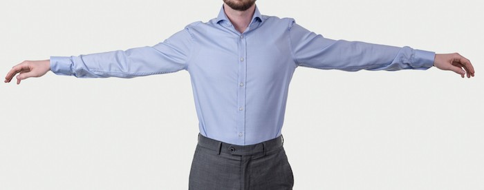 Správná velikost pánské košile